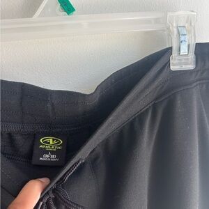 Athletic Works Black Athletic Shorts with Drawstring